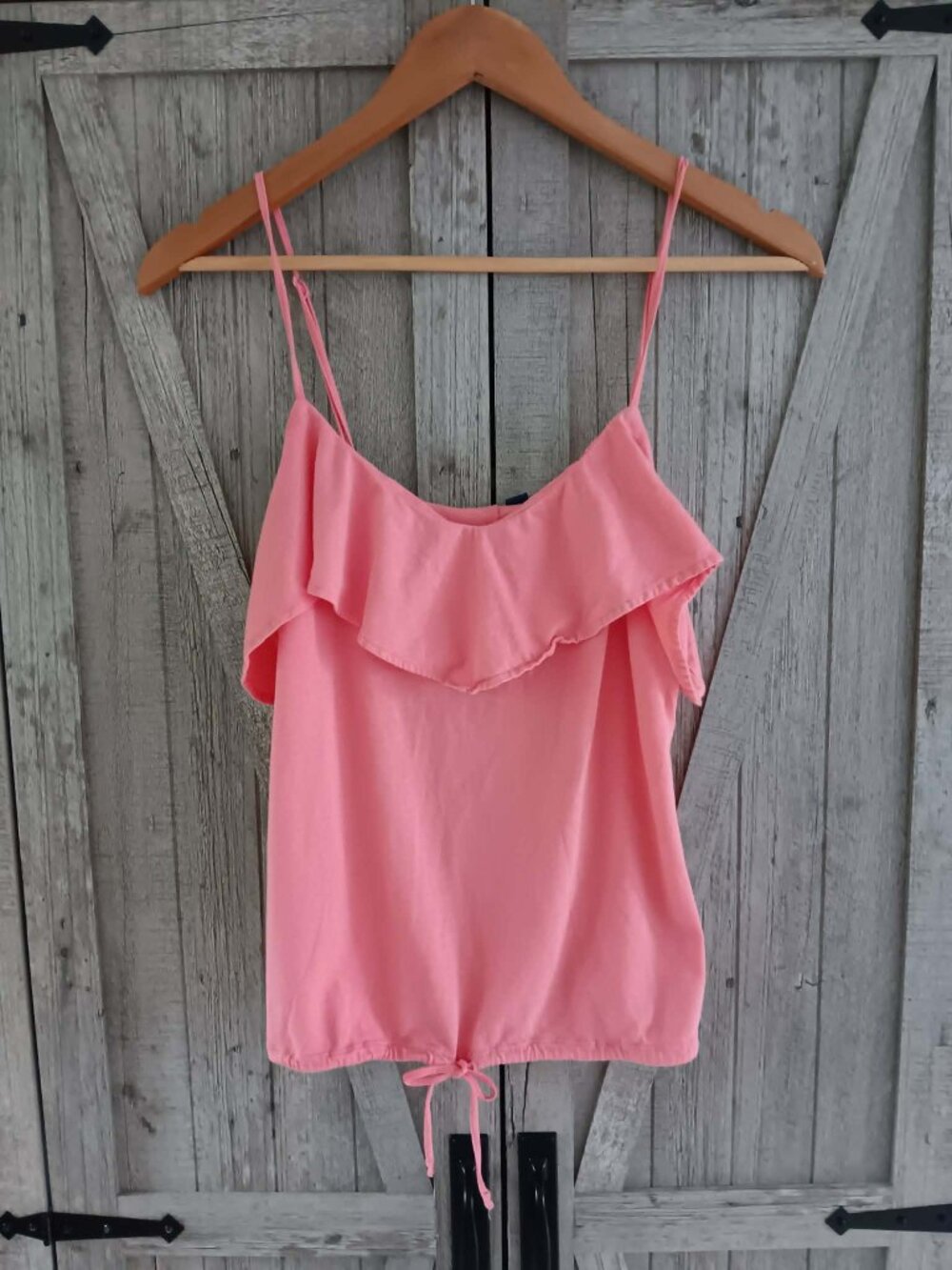 BB Dakota Coral Cinched Camisole